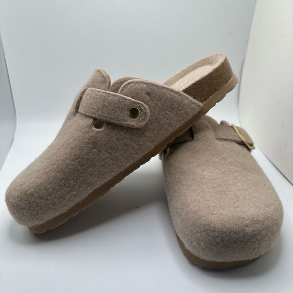 CUSHIONAIRE Womens Clog 7.5 SAND WOOL - Picture 7 of 7